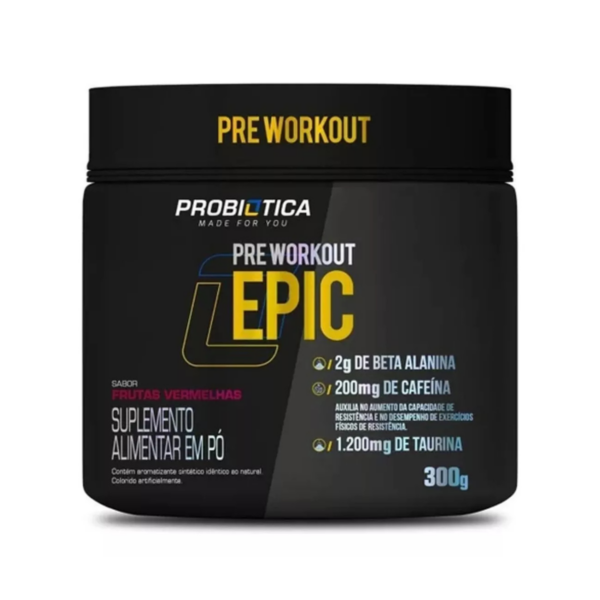 Pré Treino Epic 300g - Probiótica