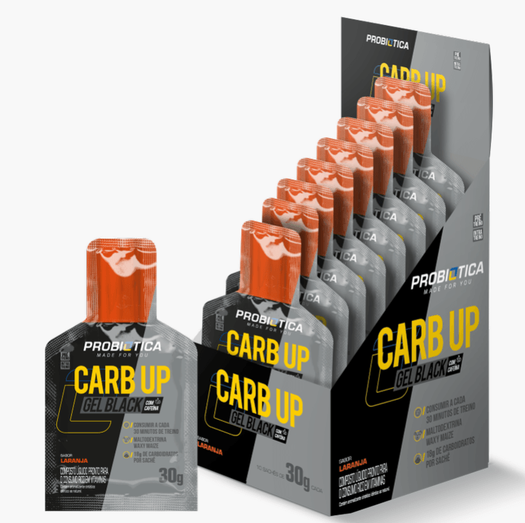 Carb Up Gel Black - Probiótica