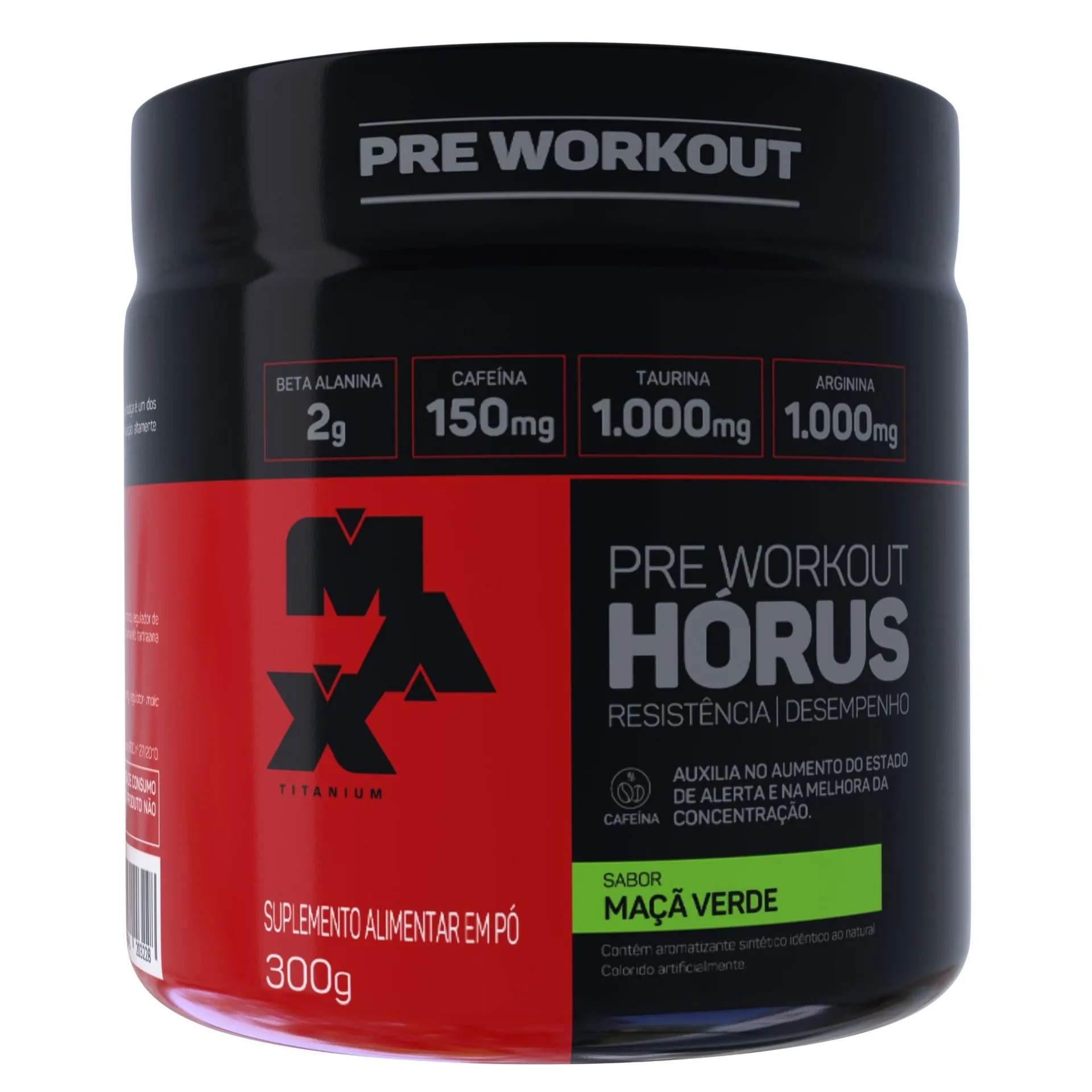 Pré-Treino Hórus 300g - Max Titanium