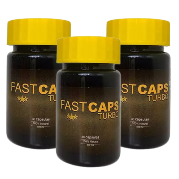 Fast Caps Turbo - 3 unidades