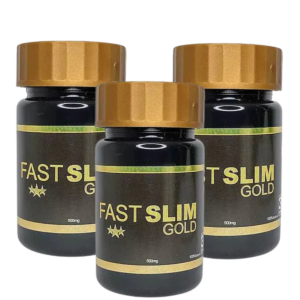 Fast Slim Gold - 3 Unidades