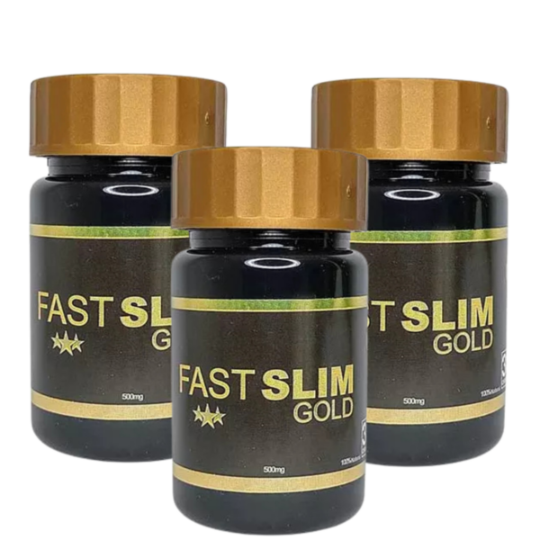 Fast Slim Gold - 3 Unidades