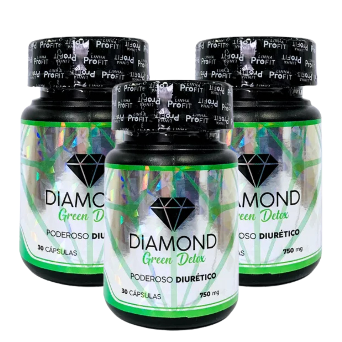 Diamond Green Detox - Profit - 3 unidades